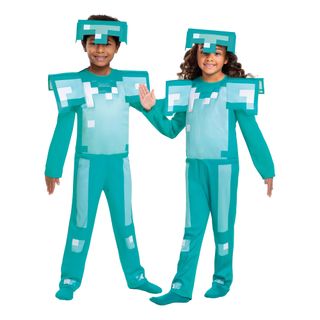 Minecraft Armor Børnekostume