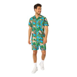 OppoSuits Minecraft Overworld Shorts Jakkesæt