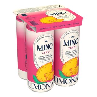 Mino Hallon Svartvinbär Zero