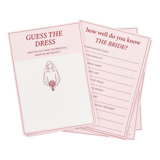 Polterabend Bride Quiz & Guess the Dress