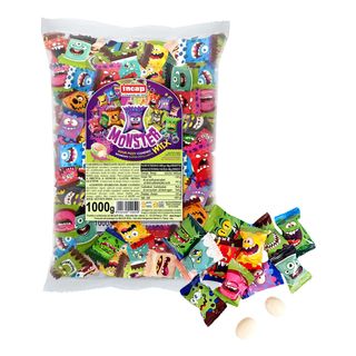 Monster Mix Sour Fizzy Candies Økonomipakke
