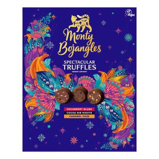 Monty Bojangles Joulukalenteri Suklaatryffelit Vegaaninen