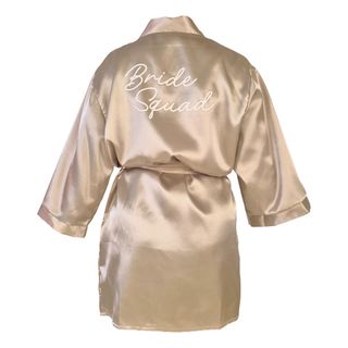 Morgenkåbe Bride Squad Creme