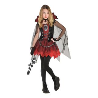 Mørk Vampyra Børnekostume