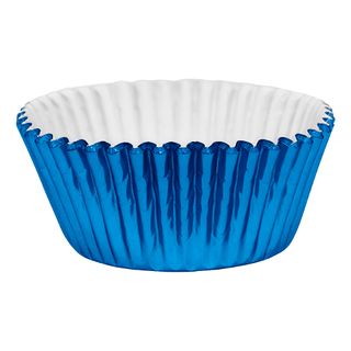 PME Muffinsforme Metallic Blå