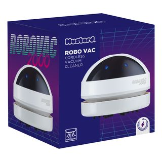 Mustard Robo Vac Ledningsfri Ministøvsuger