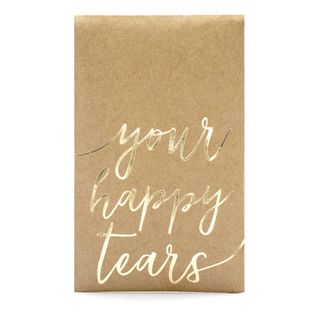 Lommetørklæder Your Happy Tears Guld