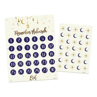 Nedtællingskalender Ramadan Mubarak