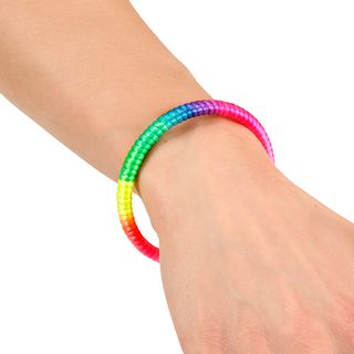 Neon Armbånd Regnbue