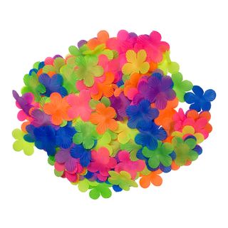 Neonfarvede Hawaiiblade