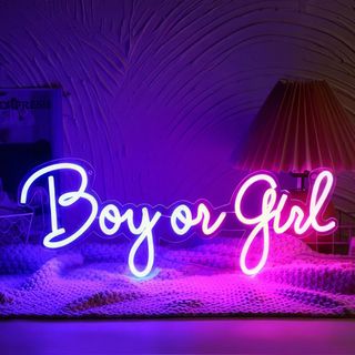 Neonskilt Boy or Girl