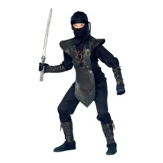 Ninja Master Jumpsuit Børnekostume