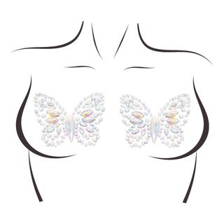 Nipple Cover Sommerfugl Glow in the Dark
