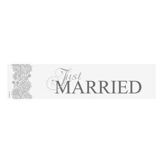 Nummerplade Just Married