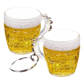 Nøglering Ølglas