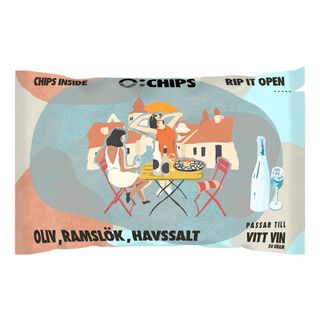 Ø-Chips Hvidvin Oliven Ramsløg Havsalt