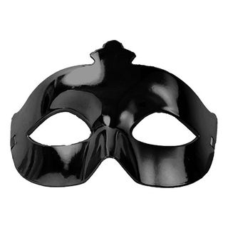 Maske Metallic Sort
