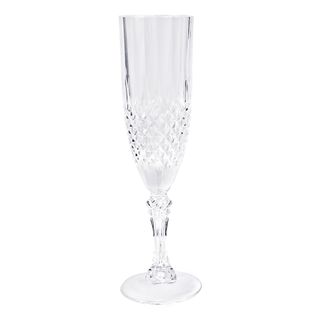 Champagneglas i hård plast