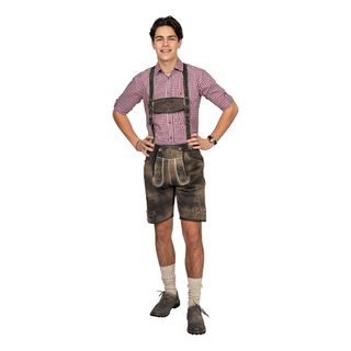 Oktoberfest Lederhosen Korta Retro