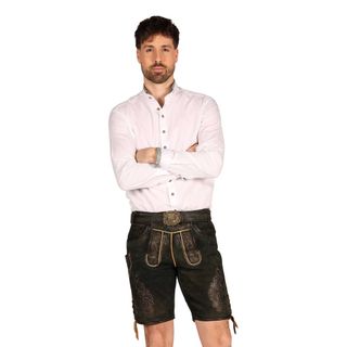 Oktoberfest Lederhosen Shorts Super Deluxe Mørkebrun Vintage