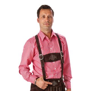 Oktoberfesten Skjorte Rød