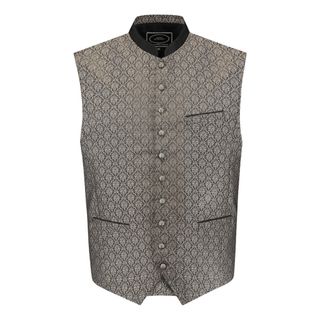 Oktoberfest Väst Jacquard Grå
