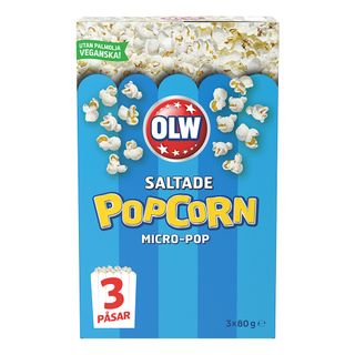 OLW Mikropopkorn Salte