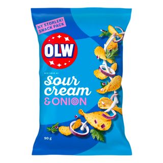 OLW Sourcream & Onion Chips