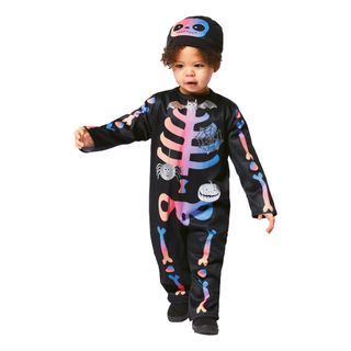 Ombre Skelet Børnekostume