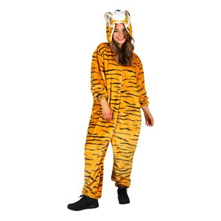 Onesie Tiger Maskeraddräkt