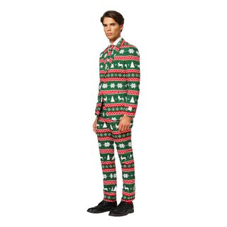OppoSuits Festive Green Jakkesæt