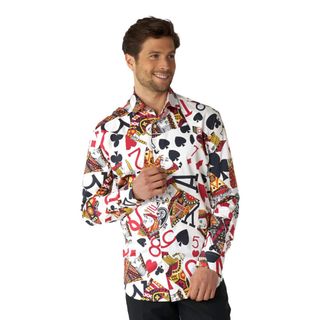 OppoSuits King of Clubs Skjorte