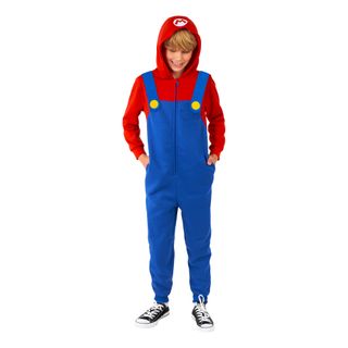 OppoSuits Mario Onesie Børn