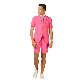 OppoSuits Mr. Pink Jakkesæt med Shorts