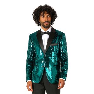 OppoSuits Paljettblazer Brilliant Grøn