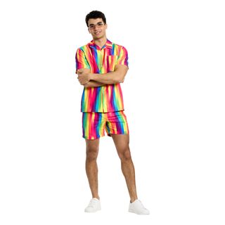 OppoSuits Rainbow Glaze Shorts Jakkesæt