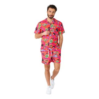 OppoSuits Rick & Morty Shorts Jakkesæt