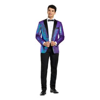 OppoSuits Sapphire Sequins Jakkesæt