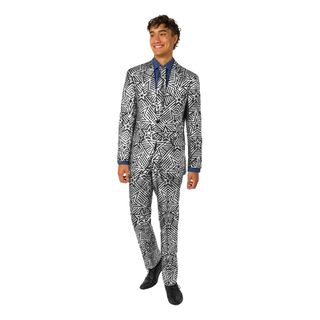 OppoSuits Silver Geo Star Jakkesæt