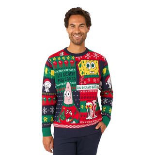 OppoSuits SvampeBob Firkant Juletrøje