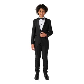OppoSuits Teen Jet Set Black Smoking