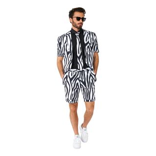 OppoSuits Zazzy Zebra Shorts Kostym