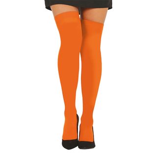 Orange Knæstrømper