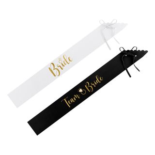 Ordensbånd Bride & Bride Squad Sort/Hvid