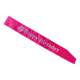 Skråbånd Happy Birthday