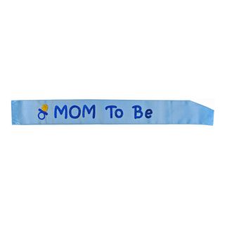 Ordensbånd Mom To Be Blå