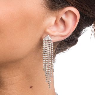 Øreringe med Strass
