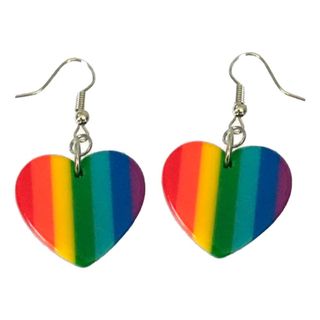 Øreringe Pride Hjerteformede