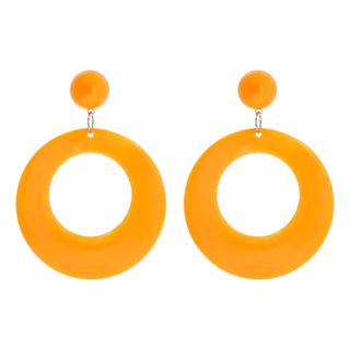Örhängen Retro Neonorange