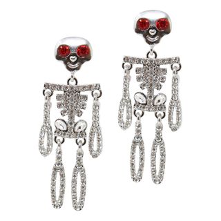 Glittriset Skeletti Korvakorut